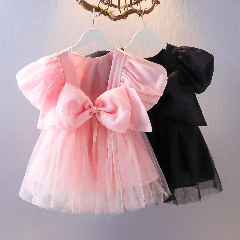 Baby Girls Birthday Party Dresses Summer 0 1 2 3 Years Old Princess Dress Clothing For Newborn Toddler Outfits - HABASH FASHION