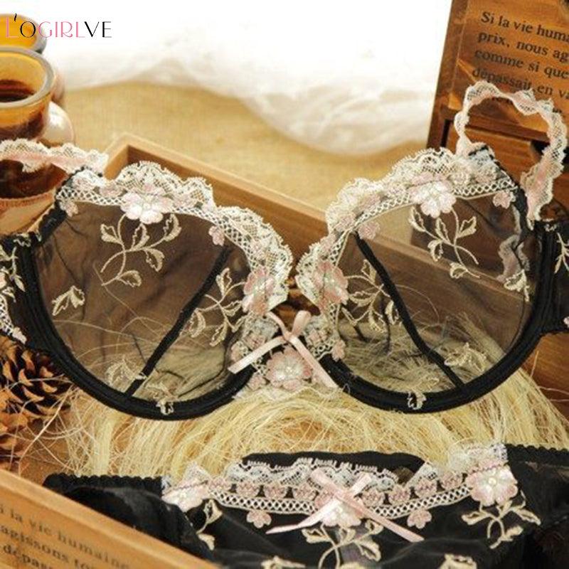 Embroidered Lace Lingerie Set - HABASH FASHION