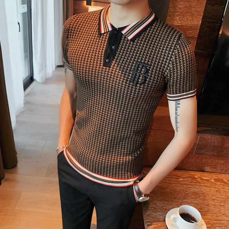 Men Summer Leisure Sleeves Shirts/Male Slim - HABASH FASHION
