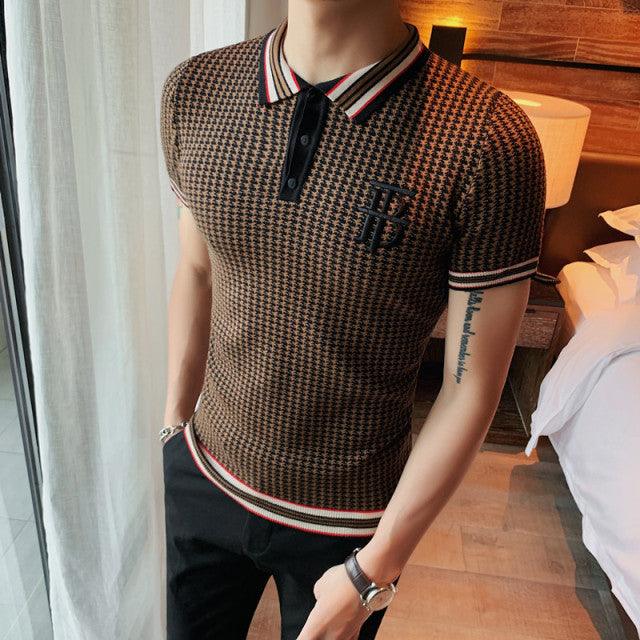 Men Summer Leisure Sleeves Shirts/Male Slim - HABASH FASHION