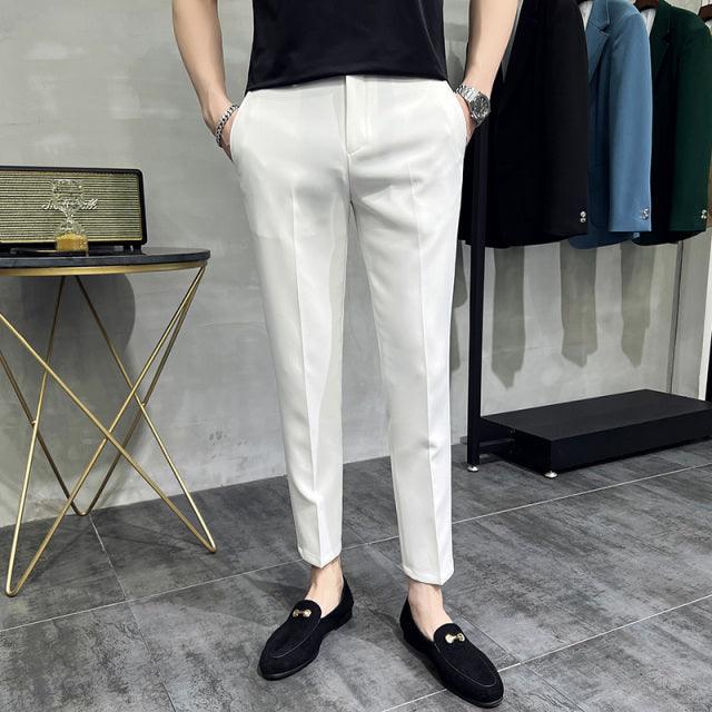Length Suits Pants For Men - HABASH FASHION