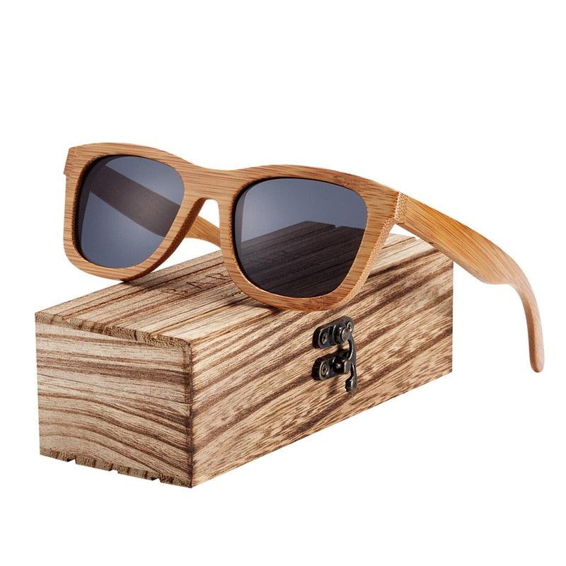 Beach Wooden Sunglasses Men Polarized Sunglasses Bamboo Handmade Wood Sunglasses Sunglasses Women - habash-fashion.myshopify.com