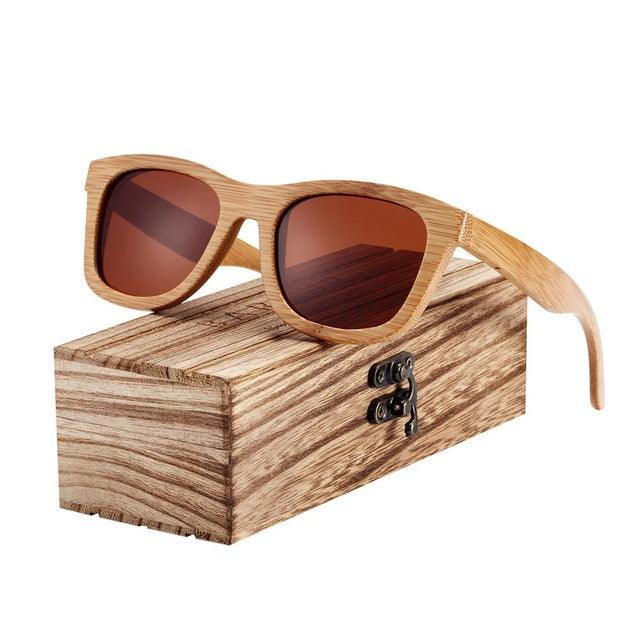 Beach Wooden Sunglasses Men Polarized Sunglasses Bamboo Handmade Wood Sunglasses Sunglasses Women - habash-fashion.myshopify.com