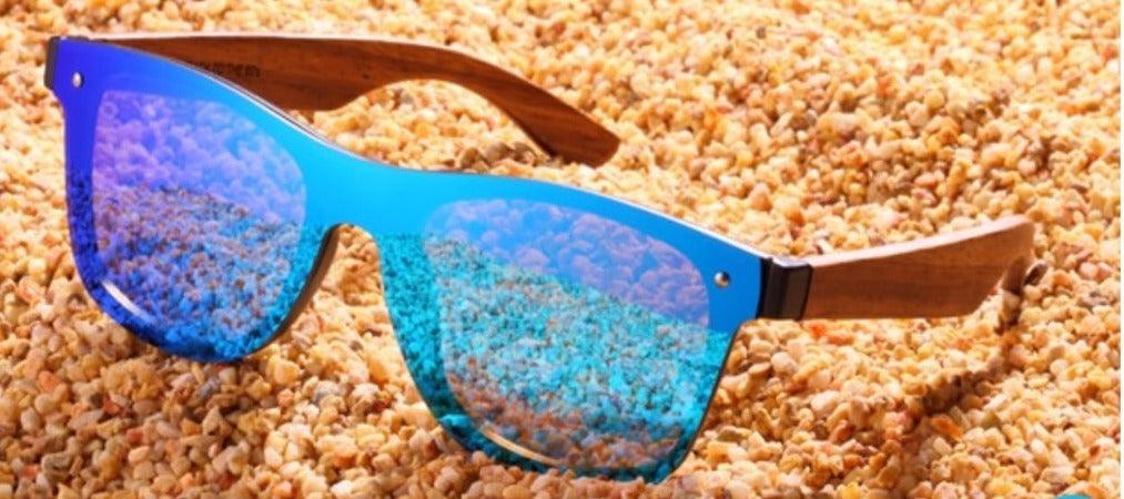 Handmade Polarized Beach Sunglasses Bamboo Wooden - HABASH FASHION