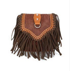 Bohemian Boho Free Spirit Bag Tassel Cross Body Purse Retro Hippie Designer Women Gypsy Fring - HABASH FASHION