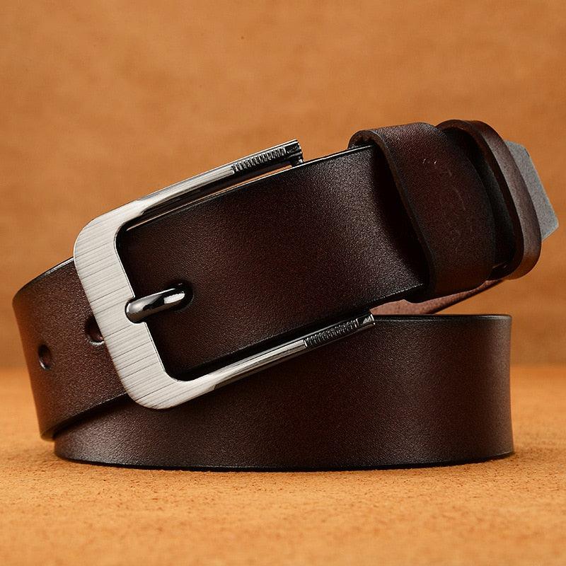 High Quality Buckle Jeans Pin Buckle Man Belts Business Casual Male  Belt for Men - HABASH FASHION