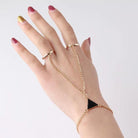 Chain Bracelet With Rings For Women - HABASH FASHION