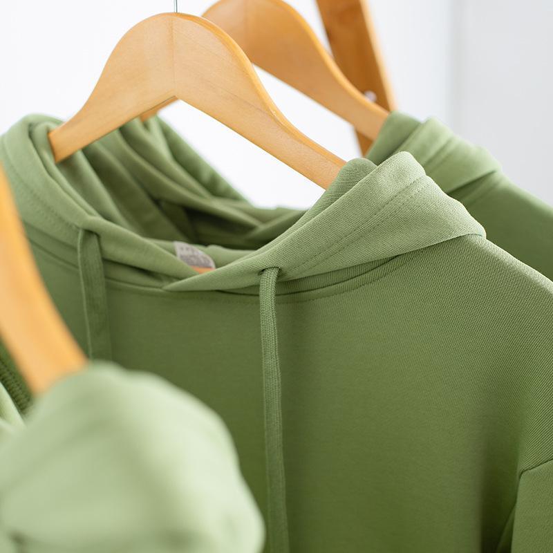 Avocado Green 320G Pullover Hoodie men's oversize Sweatshirt - HABASH FASHION