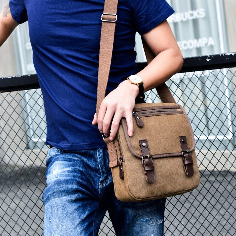 Men Shoulder Bags Vintage Bags for Men Casual Tote Bag - HABASH FASHION