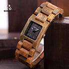 Casual Women Quartz Watches Ladies Wood Wristwatch - HABASH FASHION