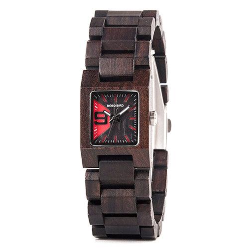 Casual Women Quartz Watches Ladies Wood Wristwatch - HABASH FASHION