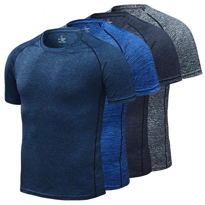 Men's Running T-Shirts, Quick Dry Compression Sport - HABASH FASHION