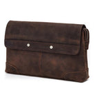 Men Clutch Bags Large Capacity Leather Long Purse Male  Cover - HABASH FASHION