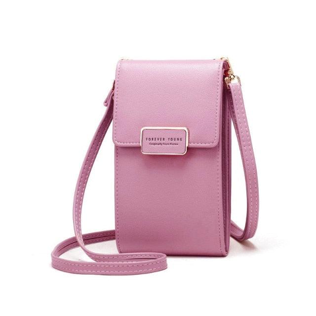 Hasp Women Leather Shoulder Bag - HABASH FASHION