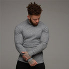 Casual Sweaters Solid Slim Fit Knited Long Sleeve Knitwear - HABASH FASHION