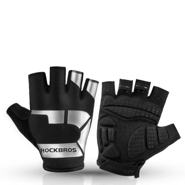 ROCKBROS Cycling Gloves Half Finger Shockproof Wear - HABASH FASHION