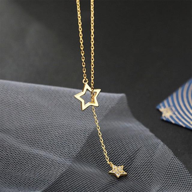 High quality star shaped necklace for women - HABASH FASHION