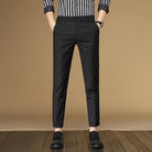 Mens Four Seasons Casual Pants Men Seven Business Pants Trousers - HABASH FASHION