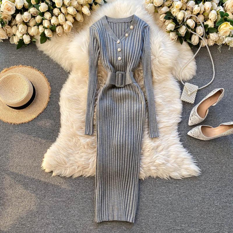 long Dress Bodycon Party elegant Women - HABASH FASHION