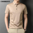 High Quality Classic Casual Sleeve 100% Cotton Polo-Shirt Men - HABASH FASHION