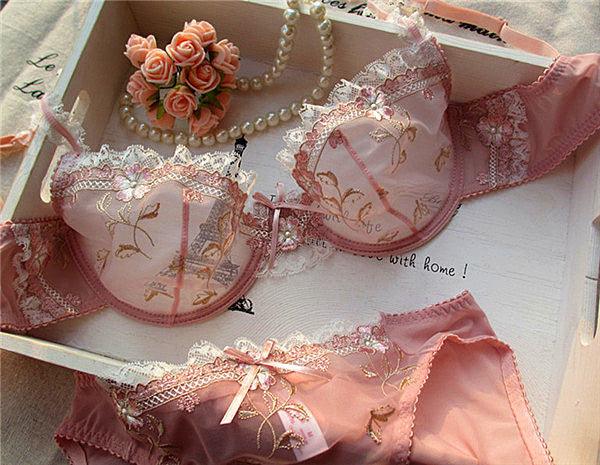 Embroidered Lace Lingerie Set - HABASH FASHION