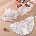 Embroidered Lace Lingerie Set - HABASH FASHION