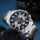 Men's Watches Stainless Steel Band Wristwatch Habash Fashion - HABASH FASHION