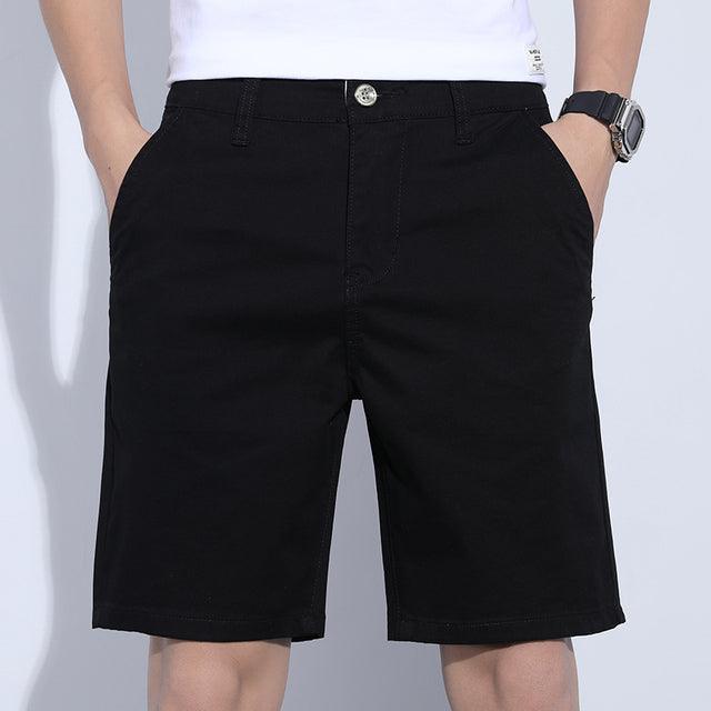 Classic Style Men Slim Shorts Business - HABASH FASHION