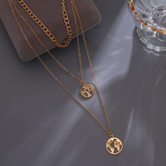 Necklace in different and distinctive shapes - HABASH FASHION