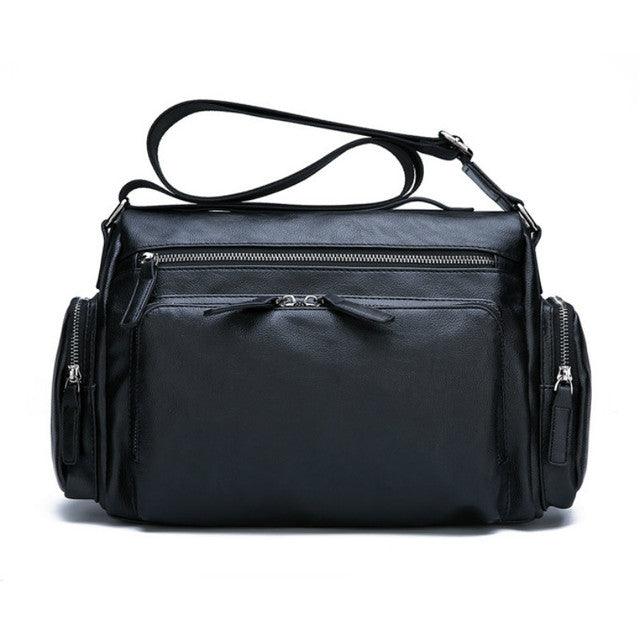 Men Bag Casual Vintage Leather Shoulder - HABASH FASHION