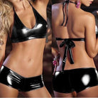 sexy leather lingerie for women - HABASH FASHION