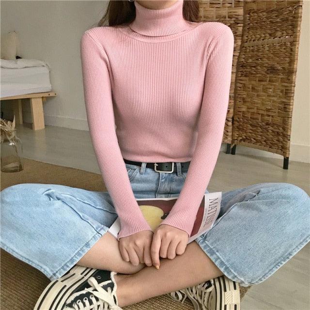 Long-sleeved winter tight-sleeved blouse for women - HABASH FASHION