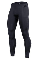 Mens Compression Leggings Fitness Sports High Elastic - HABASH FASHION