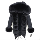 Jacket Women  Fur Coat Natural  Fox - HABASH FASHION