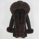 Jacket Women  Fur Coat Natural  Fox - HABASH FASHION