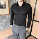 Long Sleeve Shirts for Men Slim Fit Formal - HABASH FASHION