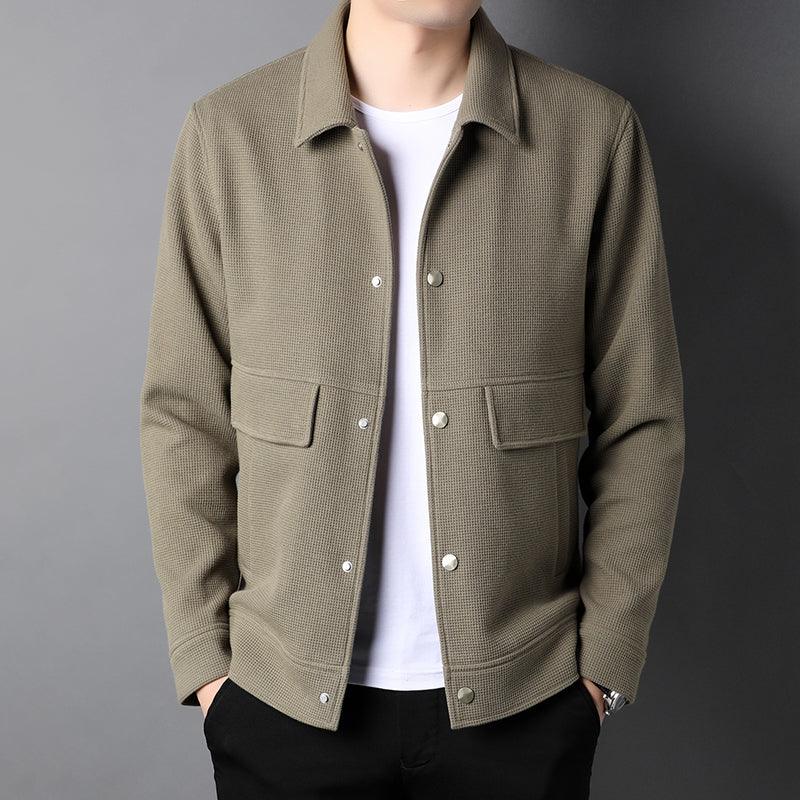 Jacket Men Short Coat Spring Autumn Thickening Tops Casual - HABASH FASHION