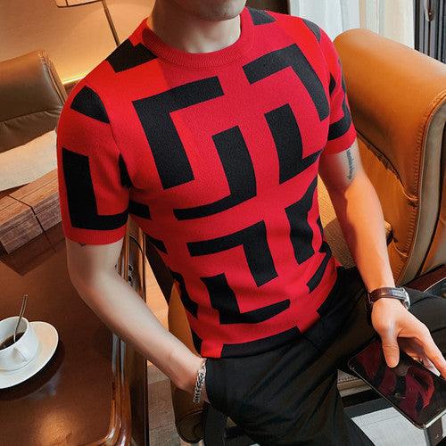 Sleeve Sweater Men Clothing Slim Fit - HABASH FASHION