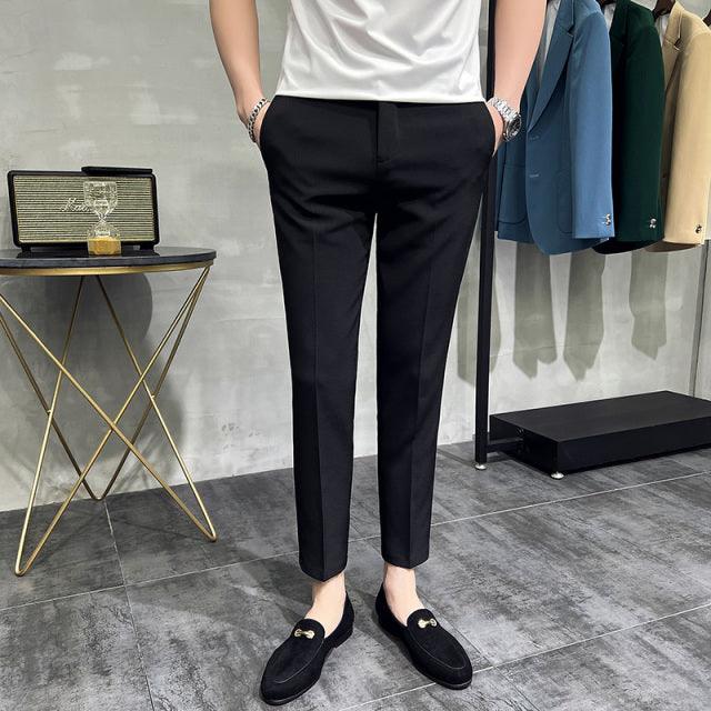 Length Suits Pants For Men - HABASH FASHION