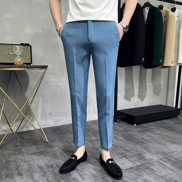 Length Suits Pants For Men - HABASH FASHION
