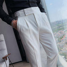 Men Suit Pants Spring Suit pants Casual Slim Business - HABASH FASHION