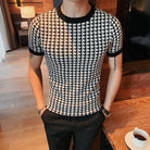 High Quality For Men Plaid Sweater/Male Slim Fit - HABASH FASHION