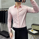 High Quality Long Sleeve Shirt Men - HABASH FASHION