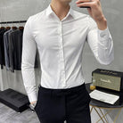 High Quality Long Sleeve Shirt Men - HABASH FASHION