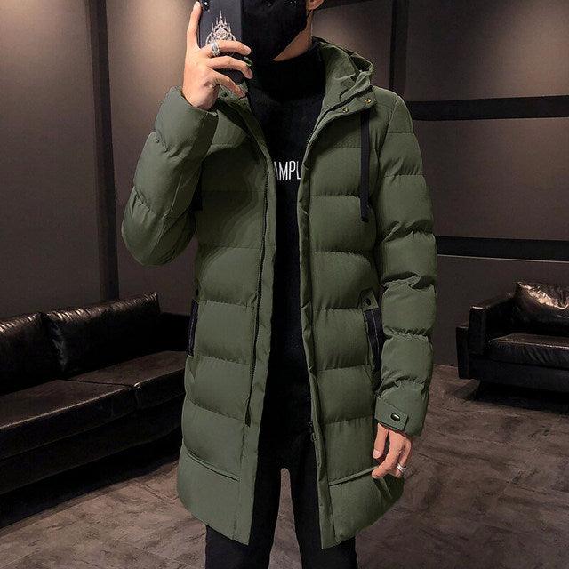 Men Winter Parka Thicken Jacket - HABASH FASHION