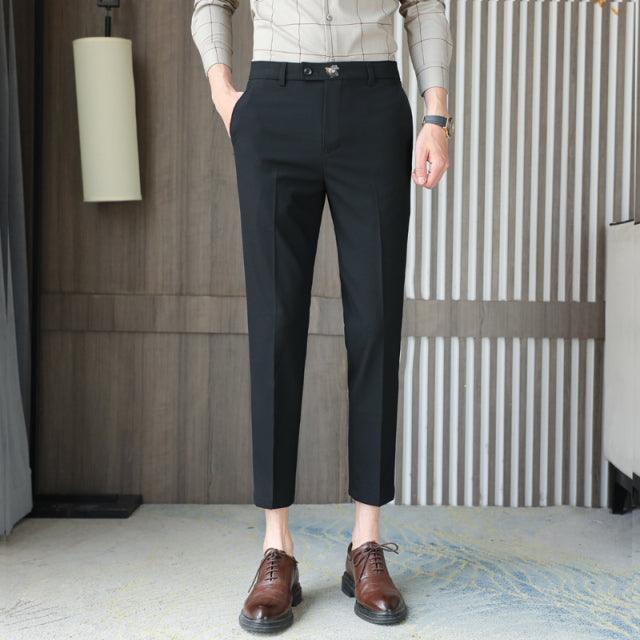 Business Formal Wear Office Trousers Men - HABASH FASHION