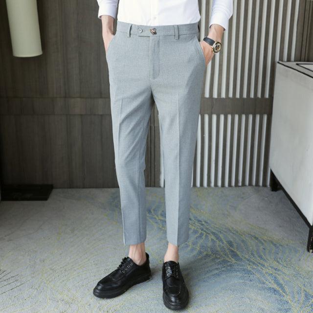 Business Formal Wear Office Trousers Men - HABASH FASHION