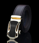 Men Belt Metal Automatic Buckle Car Logo Genuine leather Girdle - HABASH FASHION