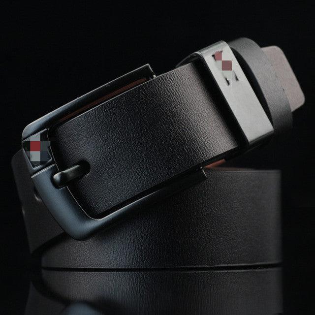 Men High Quality Leather Belt Buckle Luxury - HABASH FASHION
