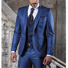 Custom Made Single Breasted Man Suit Groom Tuxedo Costume - HABASH FASHION